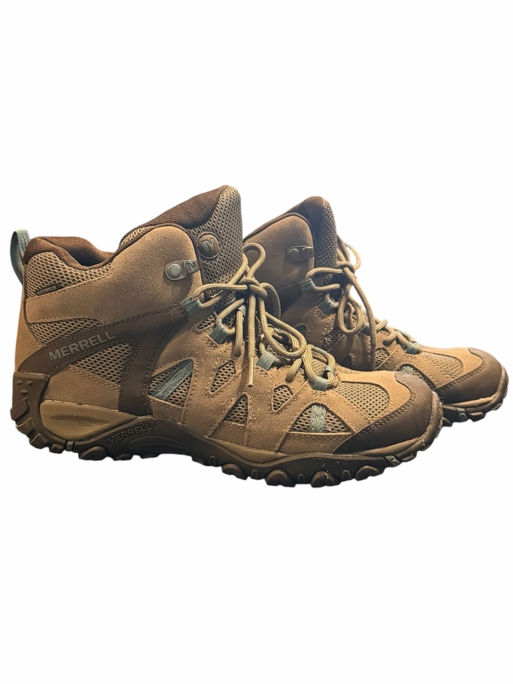 Merrell Women's Brown Hiking Boots - Lightweight Mid-Top Trail Shoes